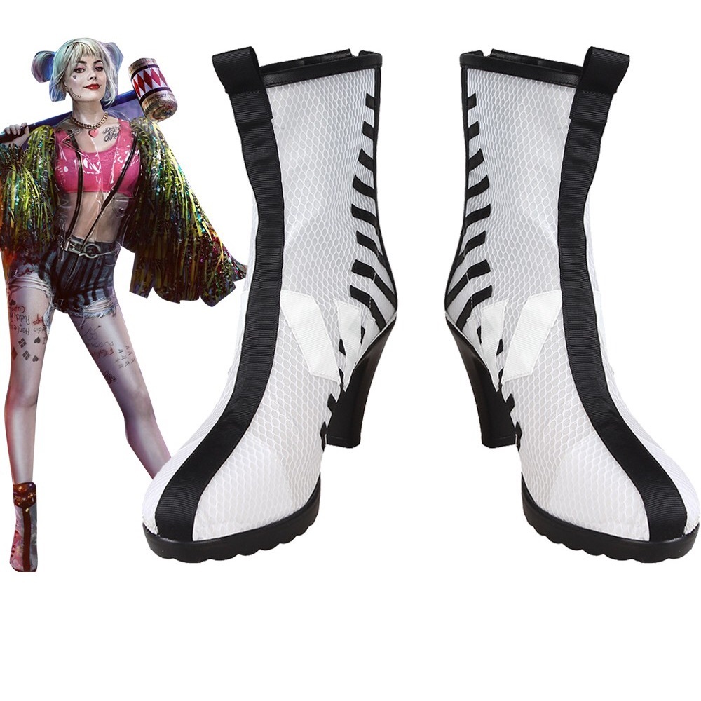 HARLEY QUINN BIRDS OF PREY REPLICA BOOTS